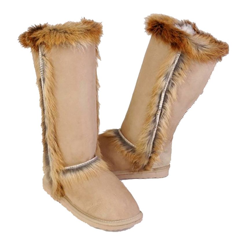 ugg boots with fur trim
